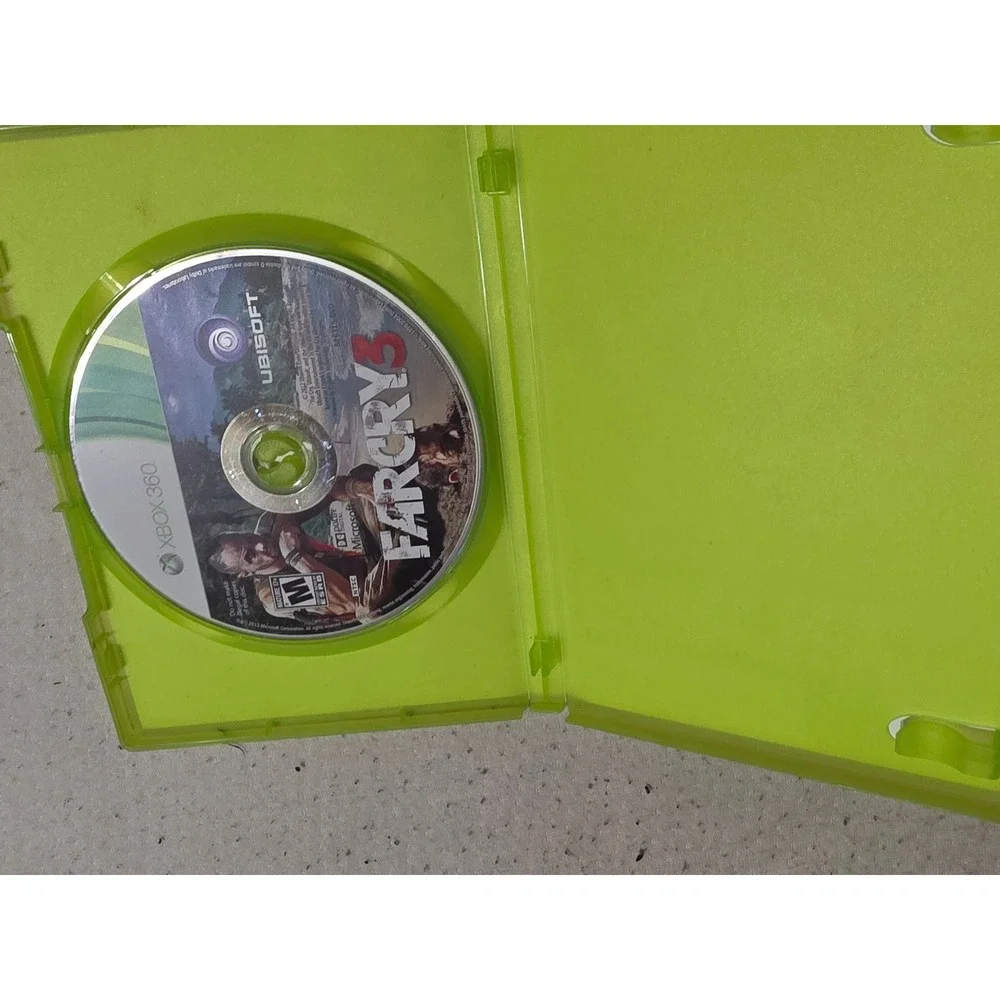 Far Cry 3 Xbox 360 Ubisoft First Person Shooter Open World Action Video Game
